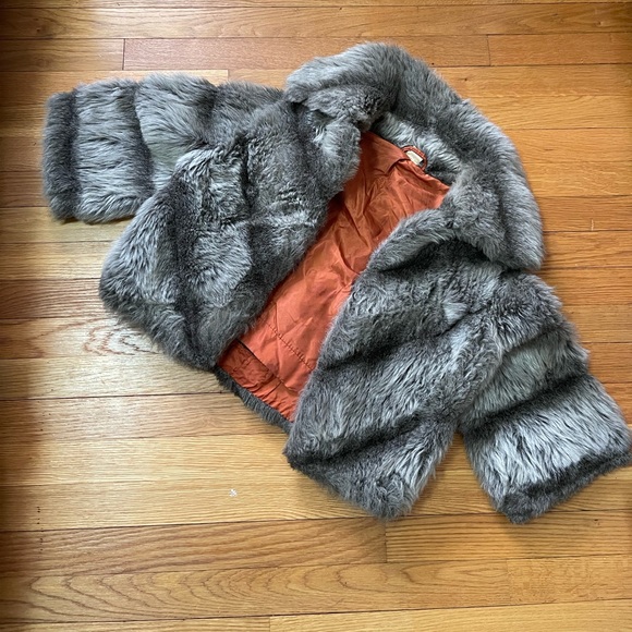 VINTAGE GLENOIT FAUX FUR JACKET FROM around the 1960’s MADE IN ENGLAND - Picture 10 of 16